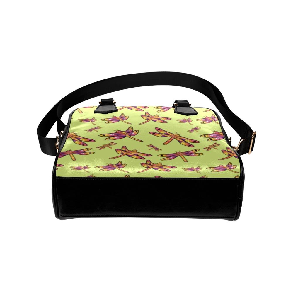 Gathering Lime Shoulder Handbag (Model 1634) Shoulder Handbags (1634) e-joyer