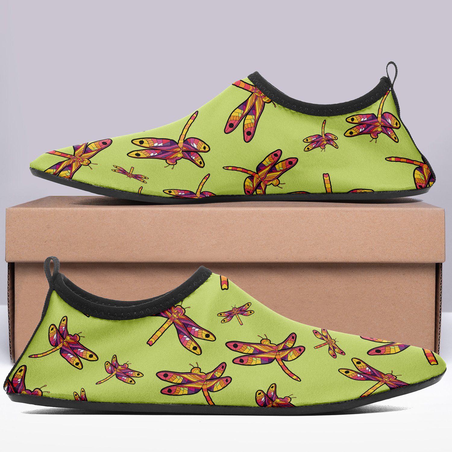 Gathering Lime Sockamoccs Slip On Shoes Herman