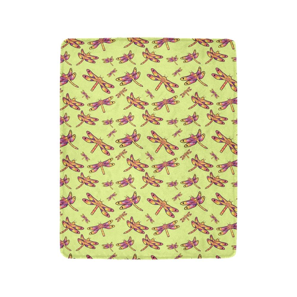 Gathering Lime Ultra-Soft Micro Fleece Blanket 40x50
