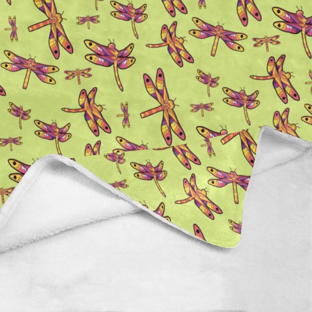 Gathering Lime Ultra-Soft Micro Fleece Blanket 40"x50" Ultra-Soft Blanket 40''x50'' e-joyer