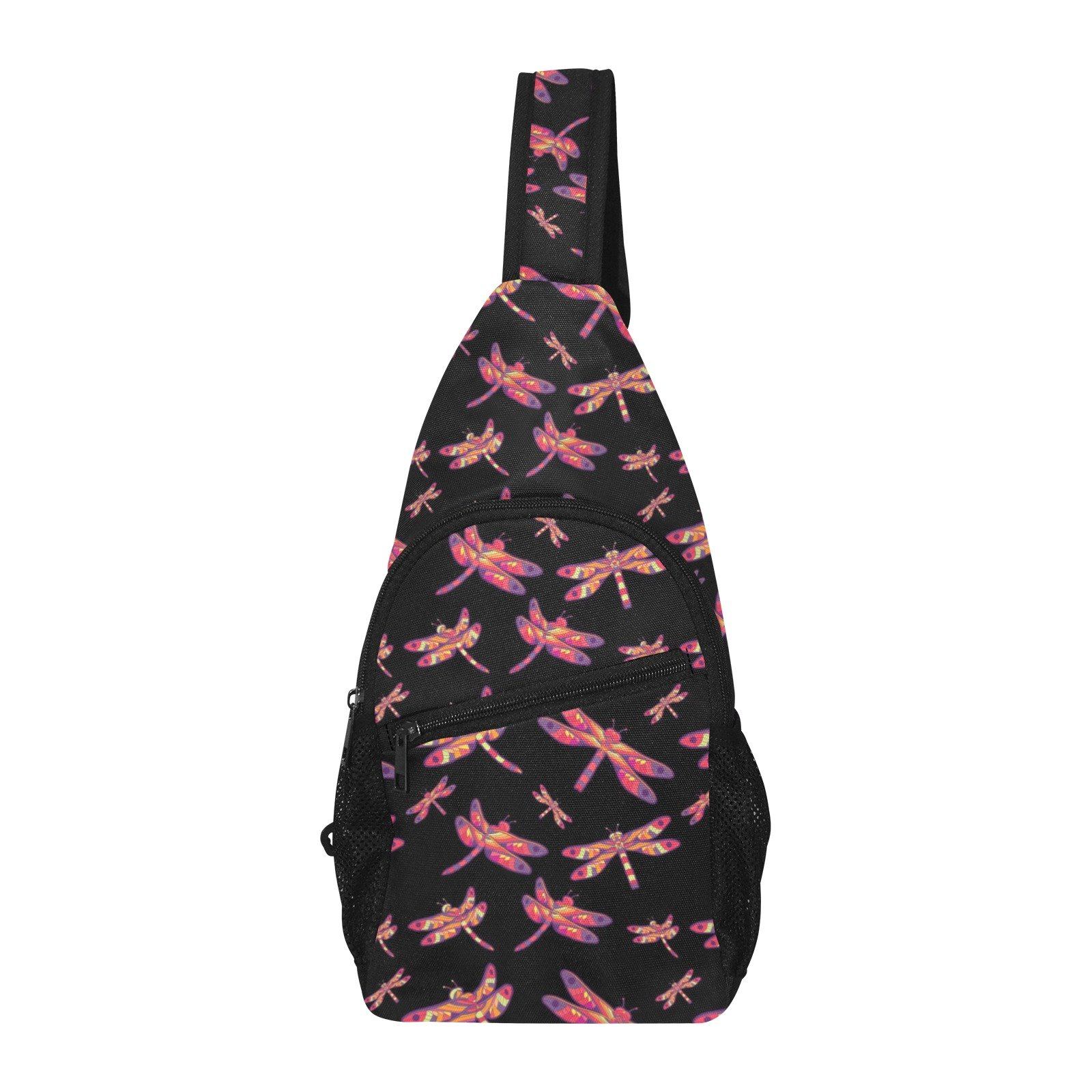 Gathering Noir All Over Print Chest Bag (Model 1719) All Over Print Chest Bag (1719) e-joyer