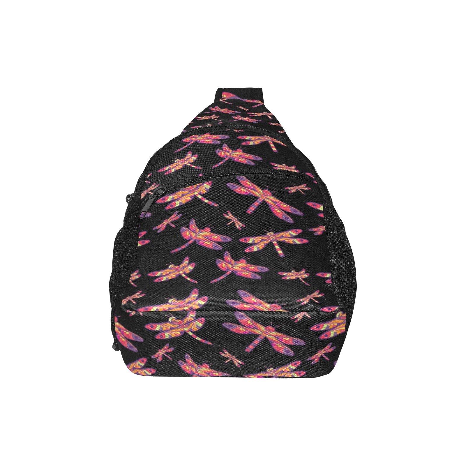 Gathering Noir All Over Print Chest Bag (Model 1719) All Over Print Chest Bag (1719) e-joyer