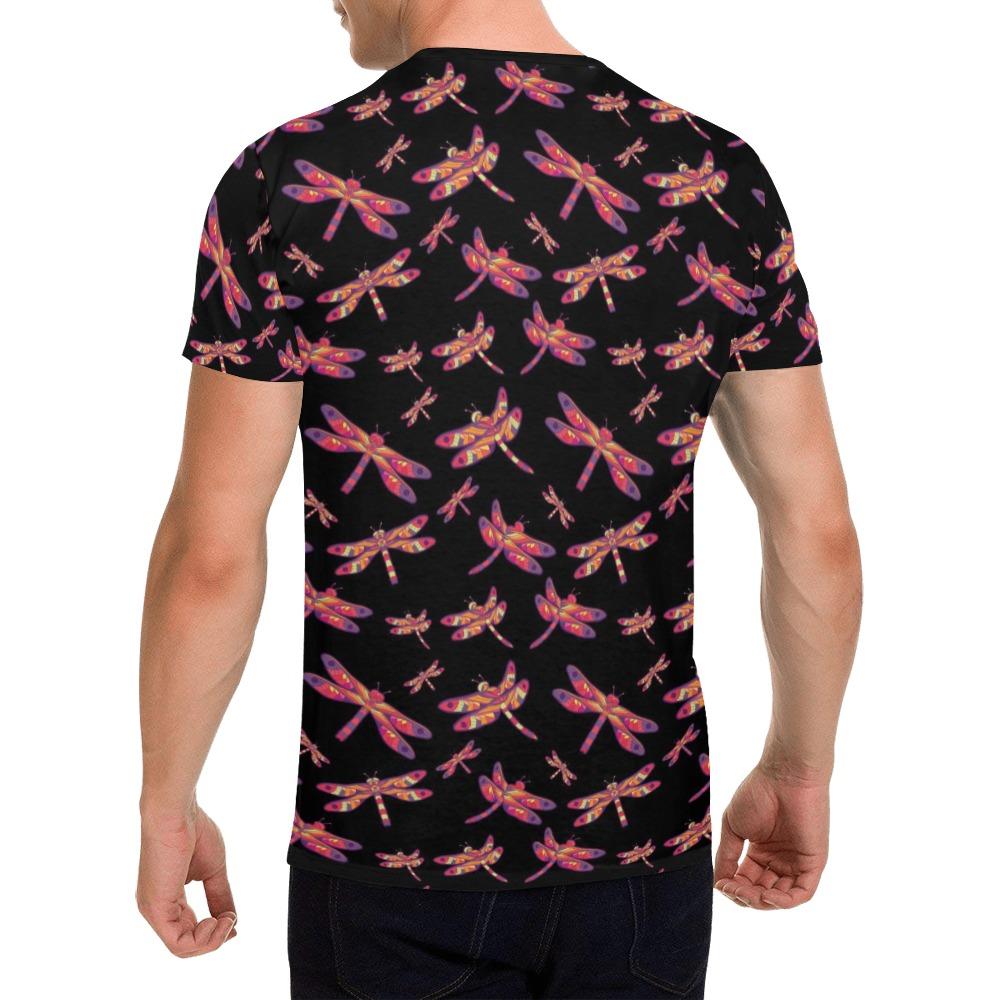 Gathering Noir All Over Print T-Shirt for Men (USA Size) (Model T40) All Over Print T-Shirt for Men (T40) e-joyer