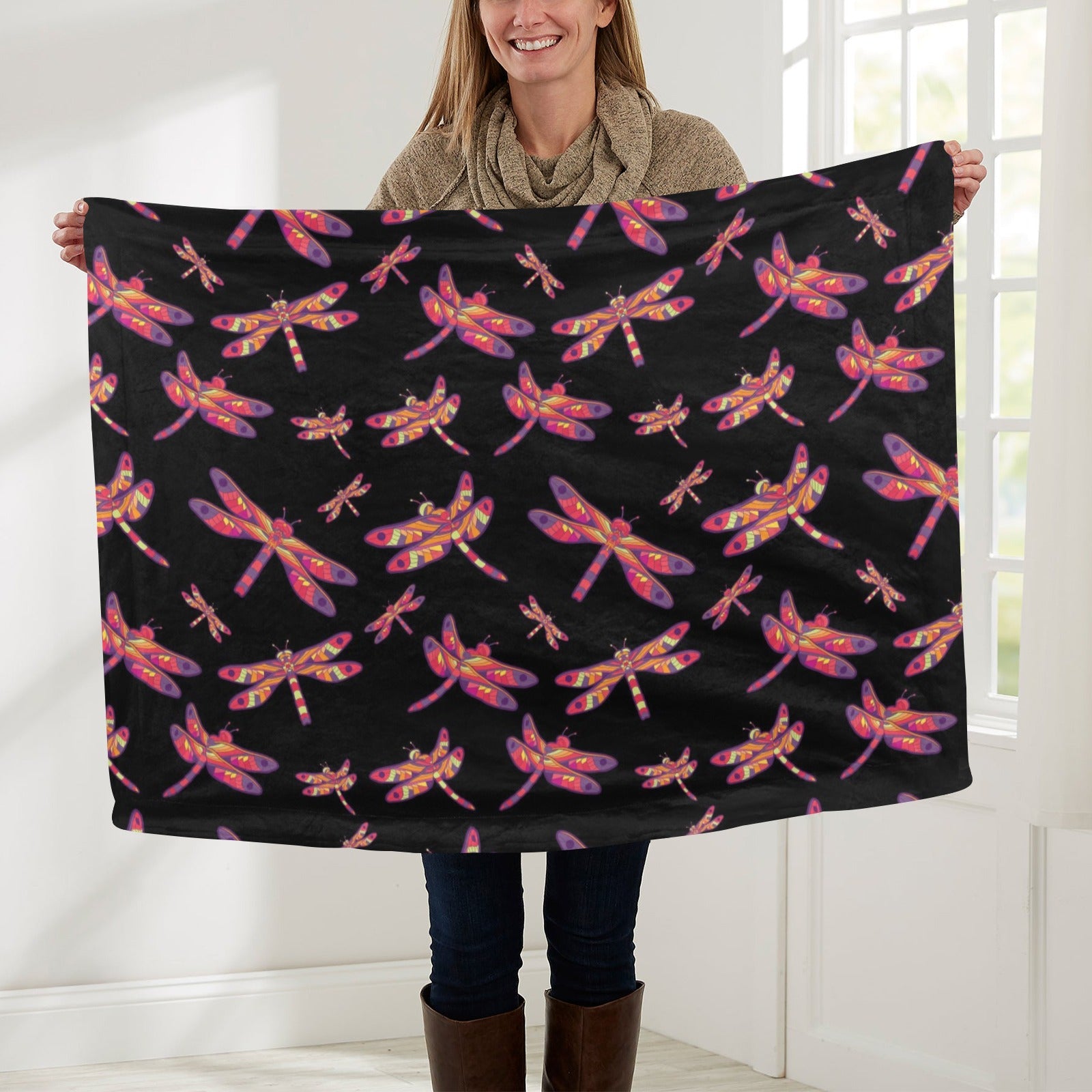 Gathering Noir Baby Blanket 30"x40" Baby Blanket 30"x40" e-joyer