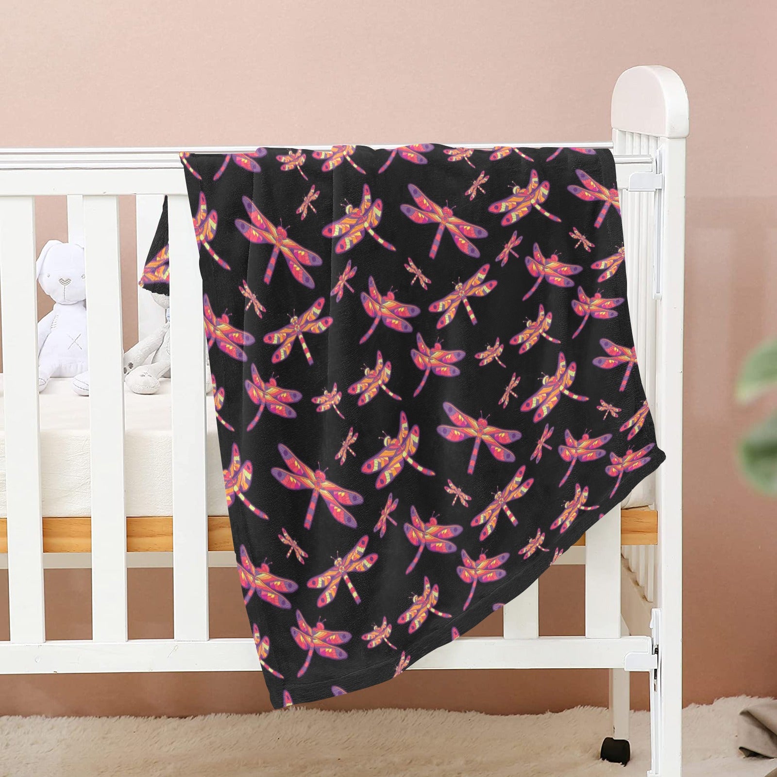 Gathering Noir Baby Blanket 30"x40" Baby Blanket 30"x40" e-joyer