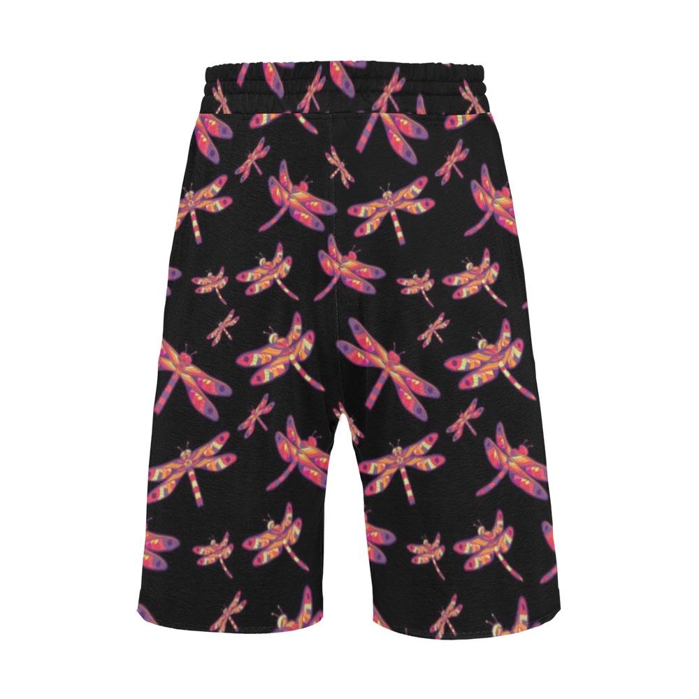 Gathering Noir Men's All Over Print Casual Shorts (Model L23) Men's Casual Shorts (L23) e-joyer