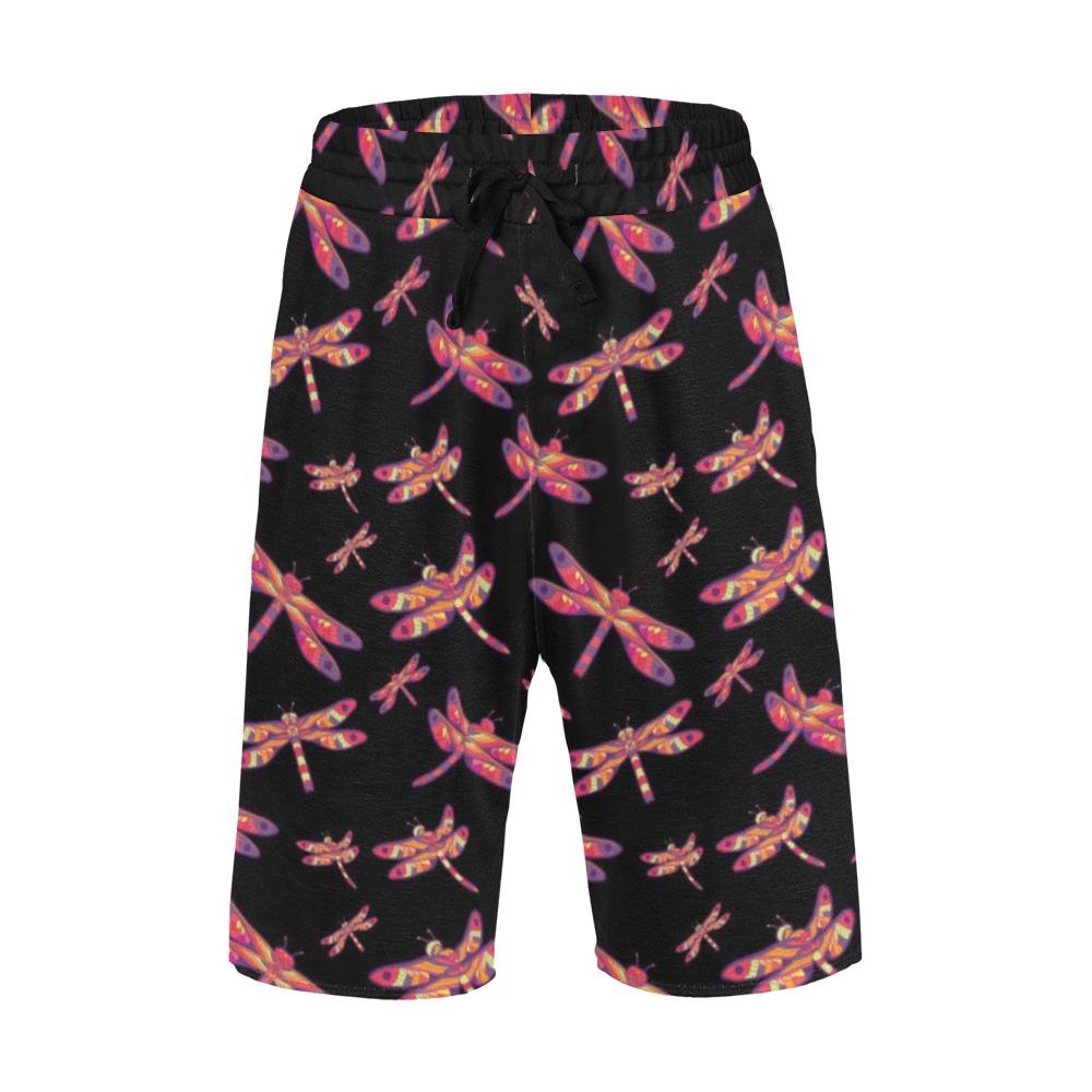 Gathering Noir Men's All Over Print Casual Shorts (Model L23) Men's Casual Shorts (L23) e-joyer