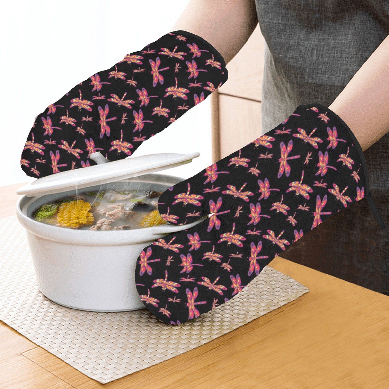 Gathering Noir Oven Mitt & Pot Holder Oven Mitt & Pot Holder e-joyer