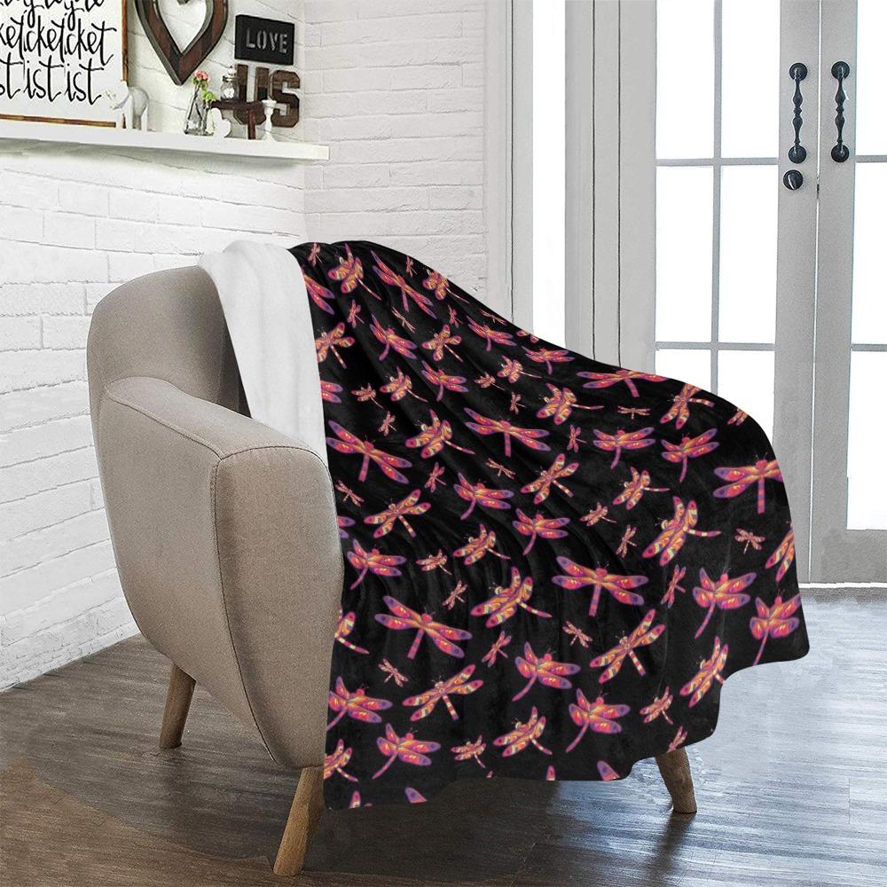 Gathering Noir Ultra-Soft Micro Fleece Blanket 40"x50" Ultra-Soft Blanket 40''x50'' e-joyer 