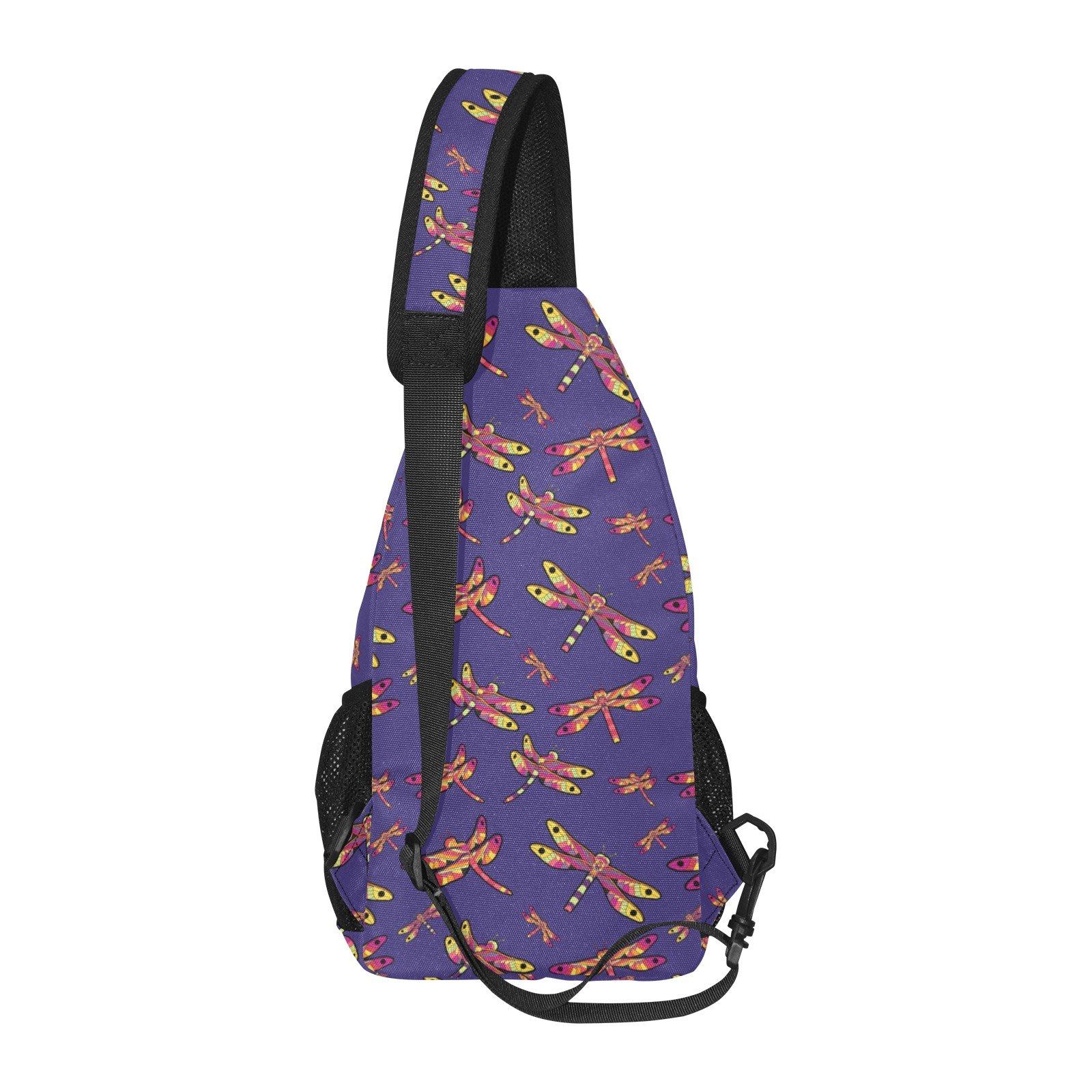 Gathering Purple All Over Print Chest Bag (Model 1719) All Over Print Chest Bag (1719) e-joyer
