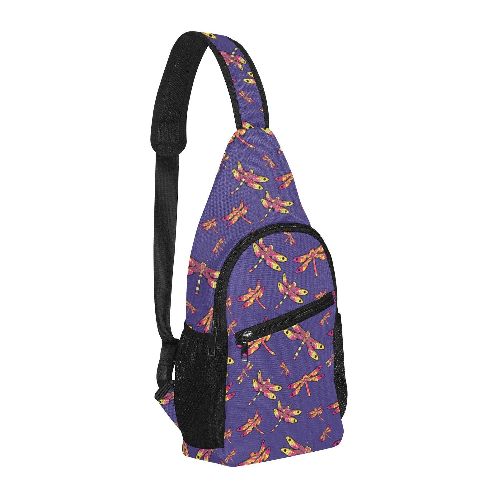 Gathering Purple All Over Print Chest Bag (Model 1719) All Over Print Chest Bag (1719) e-joyer