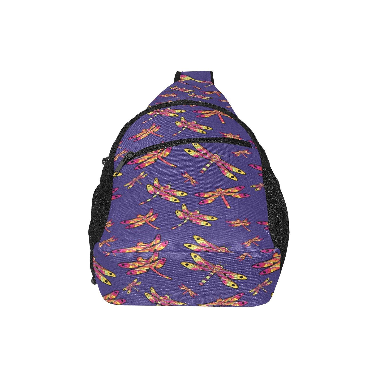 Gathering Purple All Over Print Chest Bag (Model 1719) All Over Print Chest Bag (1719) e-joyer