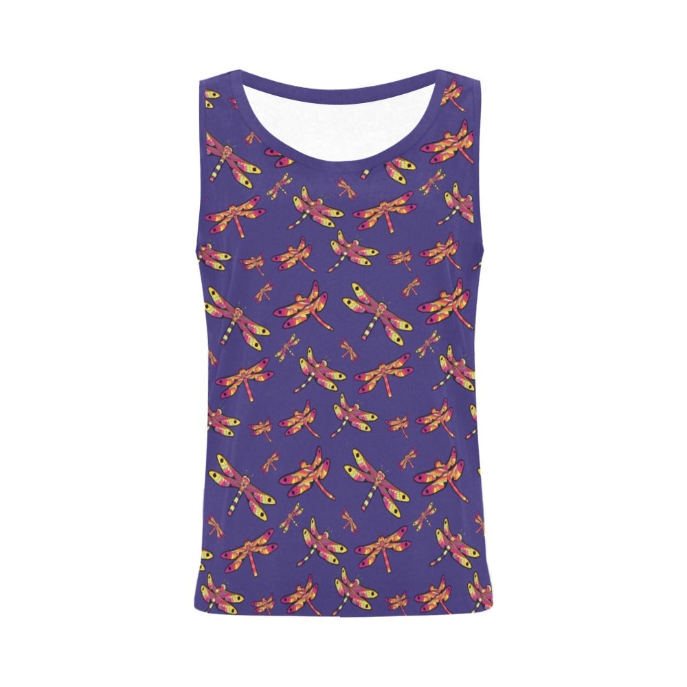 Gathering Purple All Over Print Tank Top for Women (Model T43) All Over Print Tank Top for Women (T43) e-joyer 