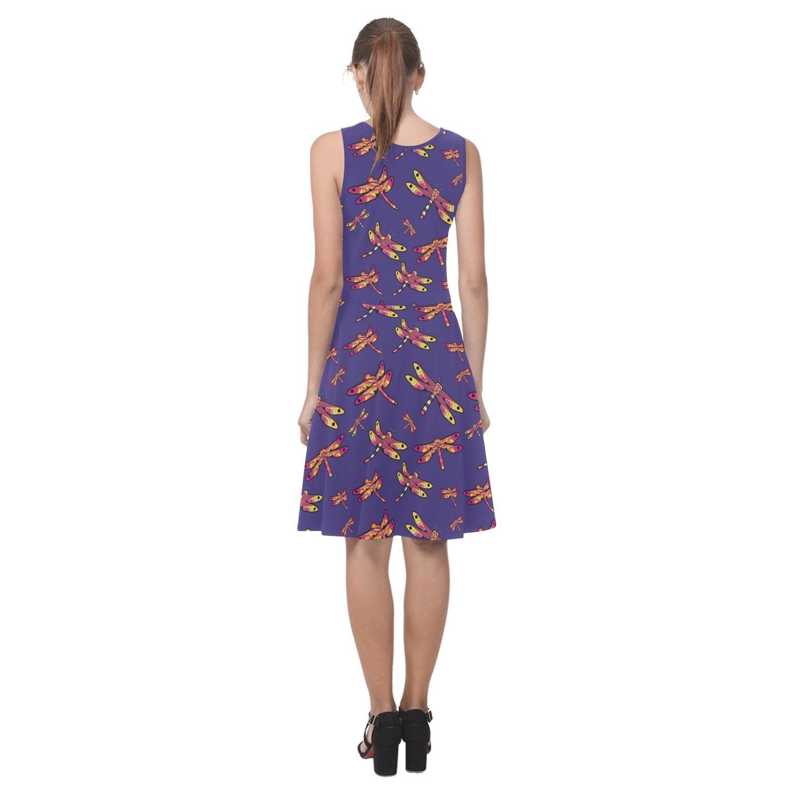 Gathering Purple Atalanta Sundress (Model D04) Atalanta Sundress (D04) e-joyer