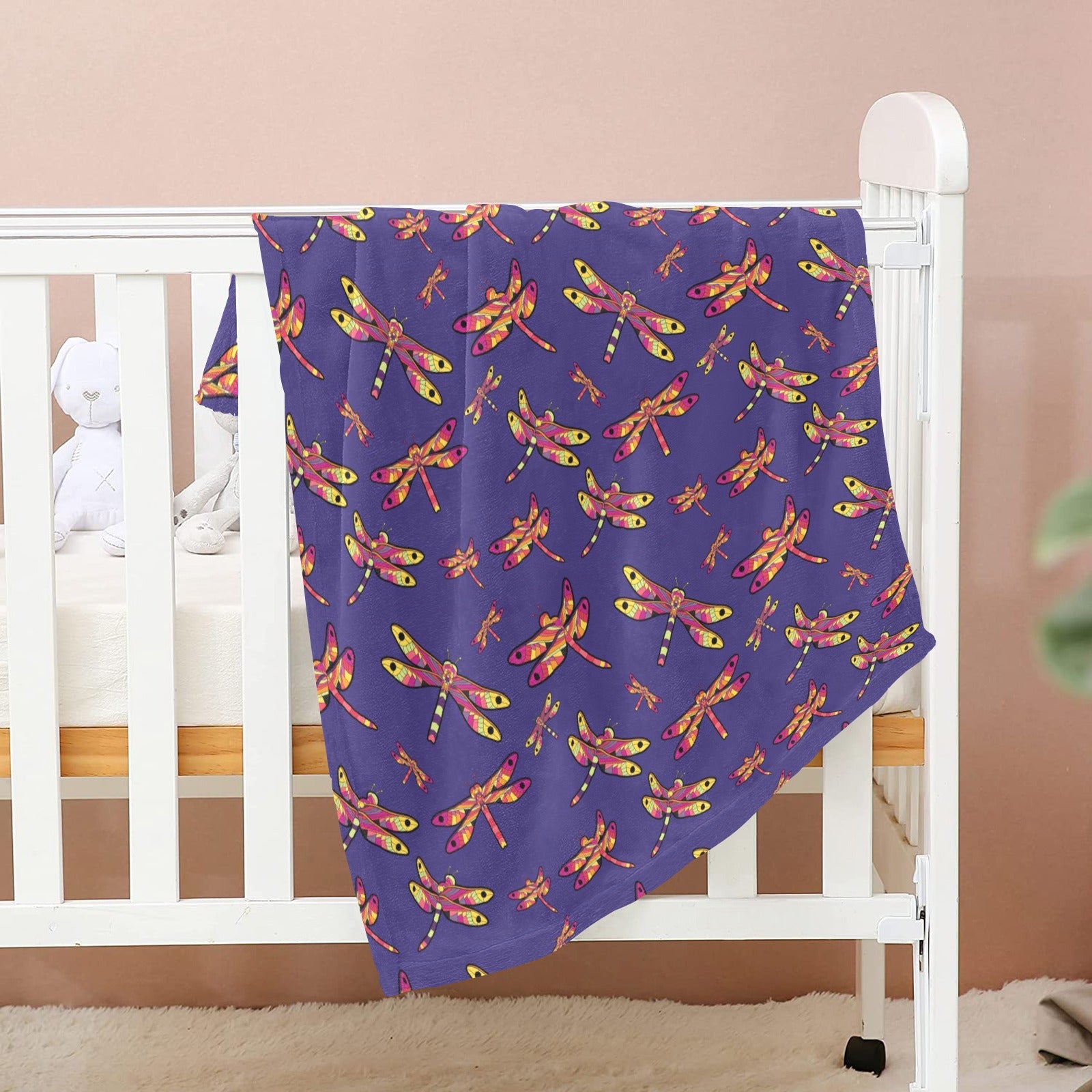 Gathering Purple Baby Blanket 30"x40" Baby Blanket 30"x40" e-joyer