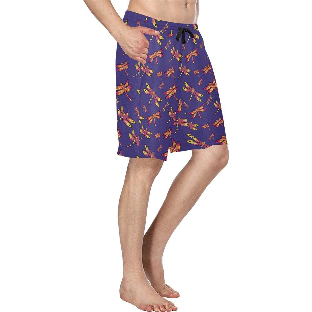 Gathering Purple Men's All Over Print Casual Shorts (Model L23) Men's Casual Shorts (L23) e-joyer