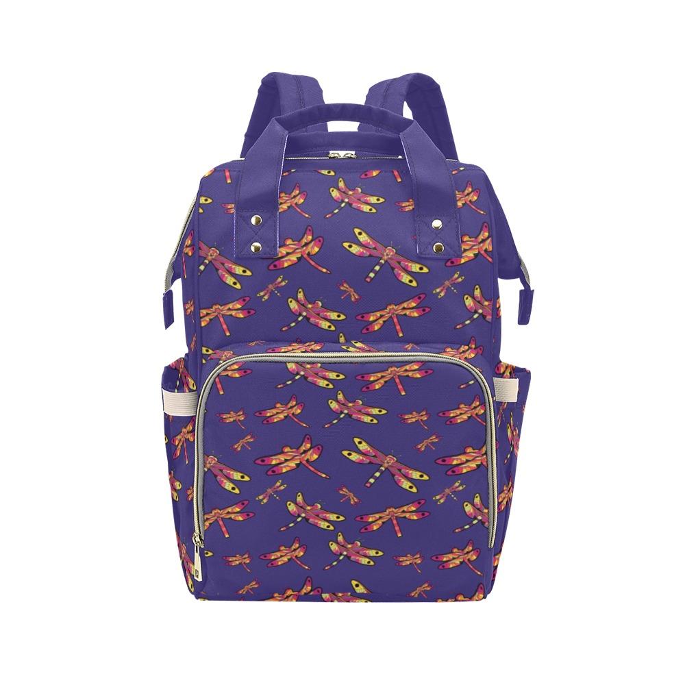 Gathering Purple Multi-Function Diaper Backpack/Diaper Bag (Model 1688) bag e-joyer