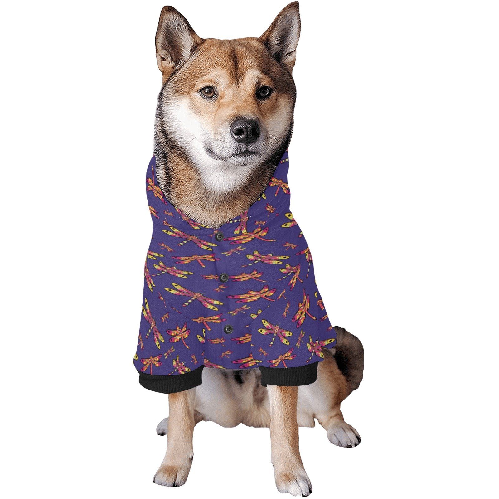 Gathering Purple Pet Dog Hoodie Pet Dog Hoodie e-joyer