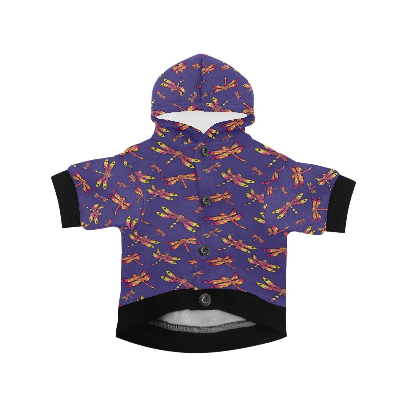 Gathering Purple Pet Dog Hoodie Pet Dog Hoodie e-joyer
