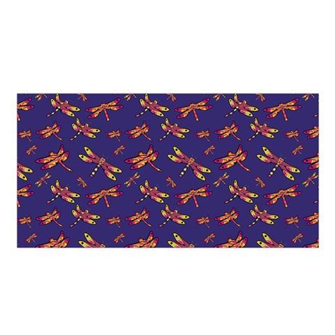 Gathering Purple Satin Shawl Scarf 49 Dzine