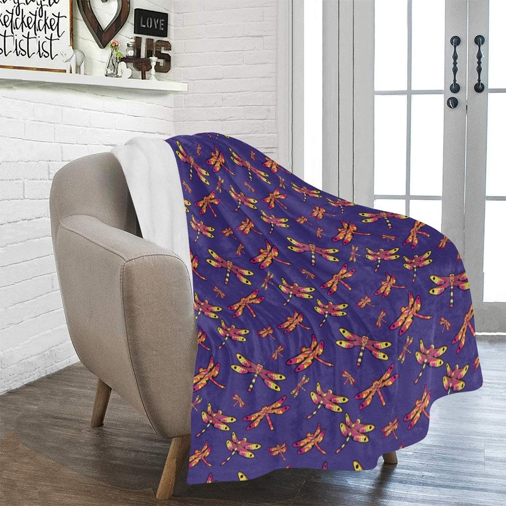 Gathering Purple Ultra-Soft Micro Fleece Blanket 50"x60" Ultra-Soft Blanket 50''x60'' e-joyer 