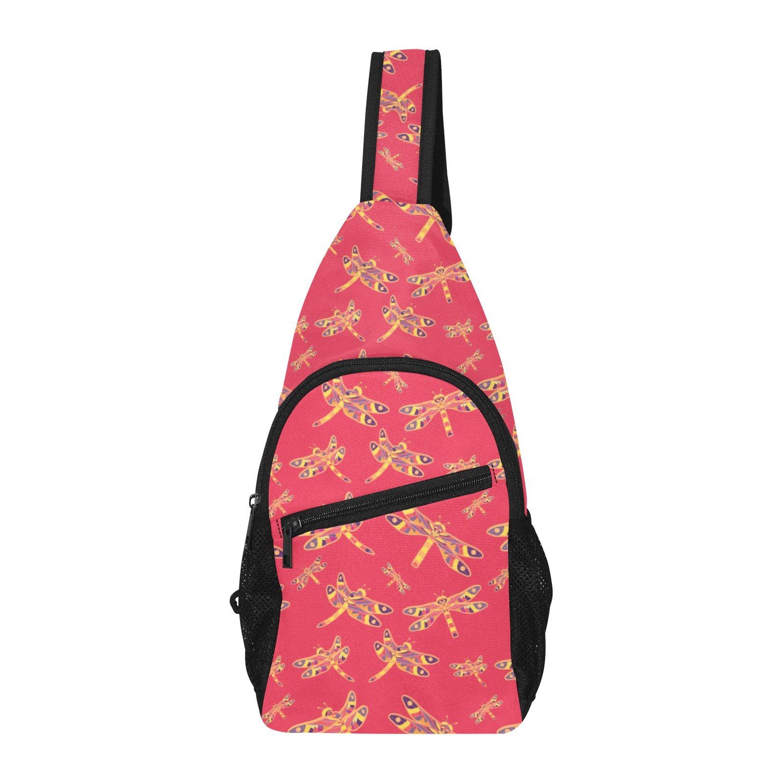 Gathering Rouge All Over Print Chest Bag (Model 1719) All Over Print Chest Bag (1719) e-joyer