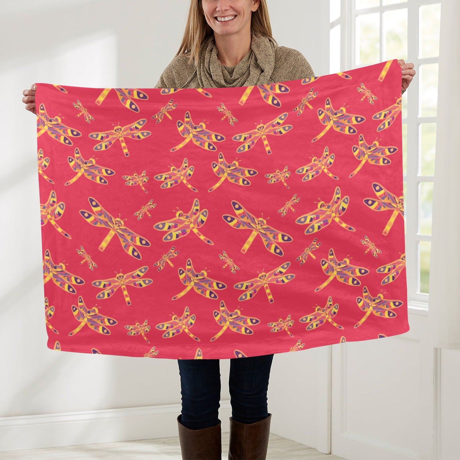 Gathering Rouge Baby Blanket 30"x40" Baby Blanket 30"x40" e-joyer