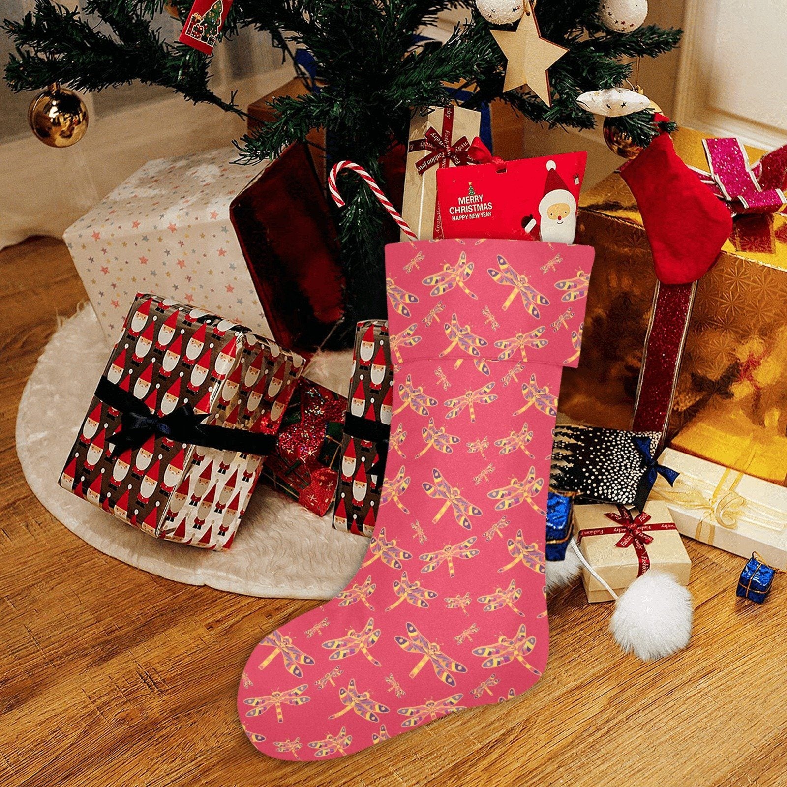 Gathering Rouge Christmas Stocking holiday stocking e-joyer