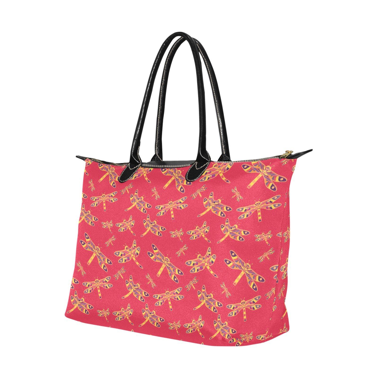 Gathering Rouge Single-Shoulder Lady Handbag (Model 1714) bag e-joyer