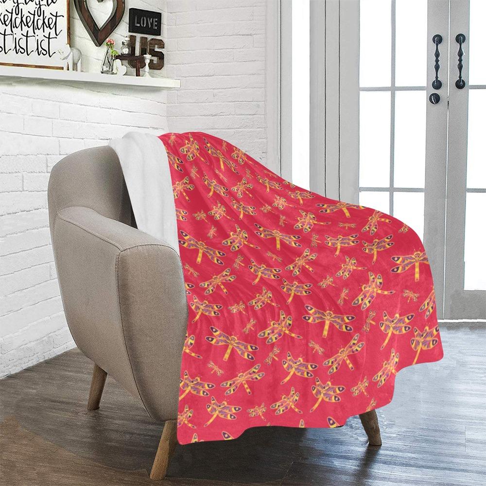 Gathering Rouge Ultra-Soft Micro Fleece Blanket 40"x50" Ultra-Soft Blanket 40''x50'' e-joyer 