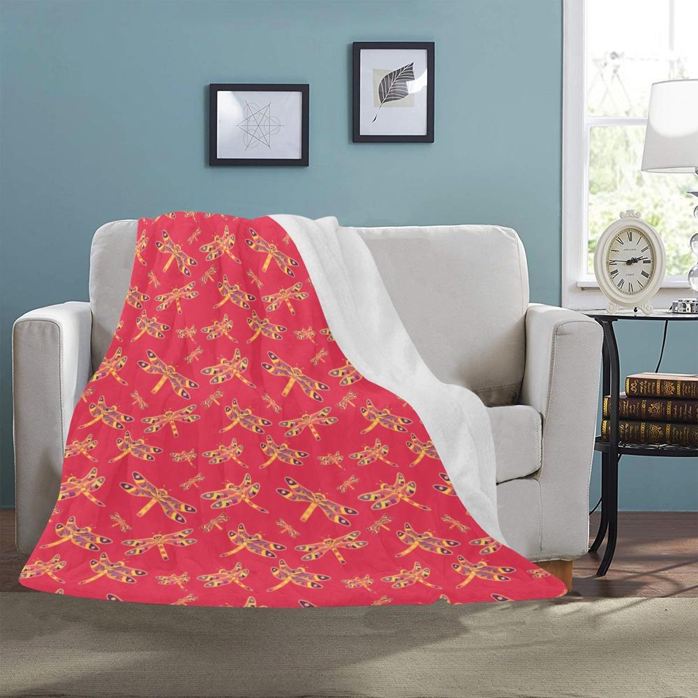 Gathering Rouge Ultra-Soft Micro Fleece Blanket 50"x60" Ultra-Soft Blanket 50''x60'' e-joyer 