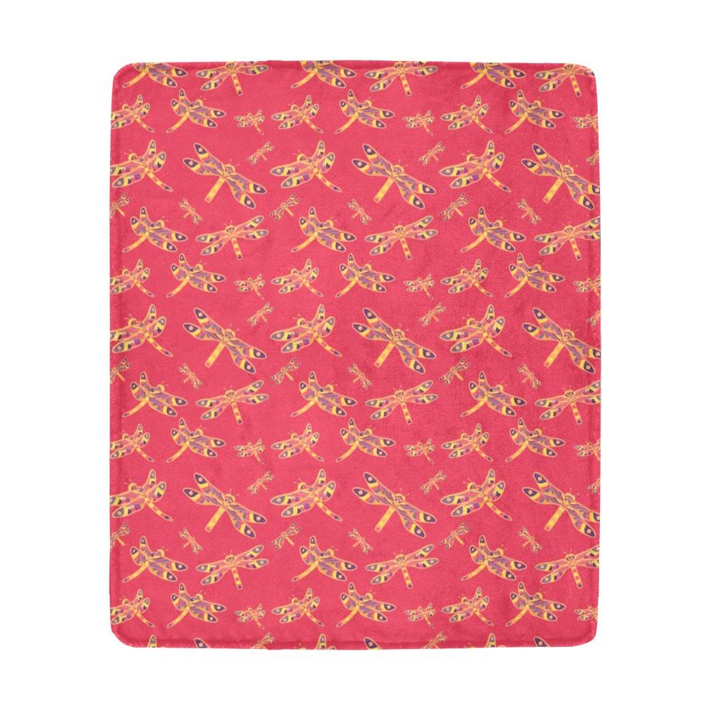 Gathering Rouge Ultra-Soft Micro Fleece Blanket 50"x60" Ultra-Soft Blanket 50''x60'' e-joyer 