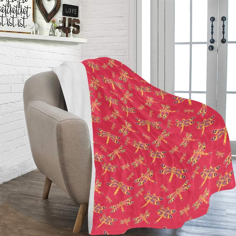 Gathering Rouge Ultra-Soft Micro Fleece Blanket 60"x80" Ultra-Soft Blanket 60''x80'' e-joyer