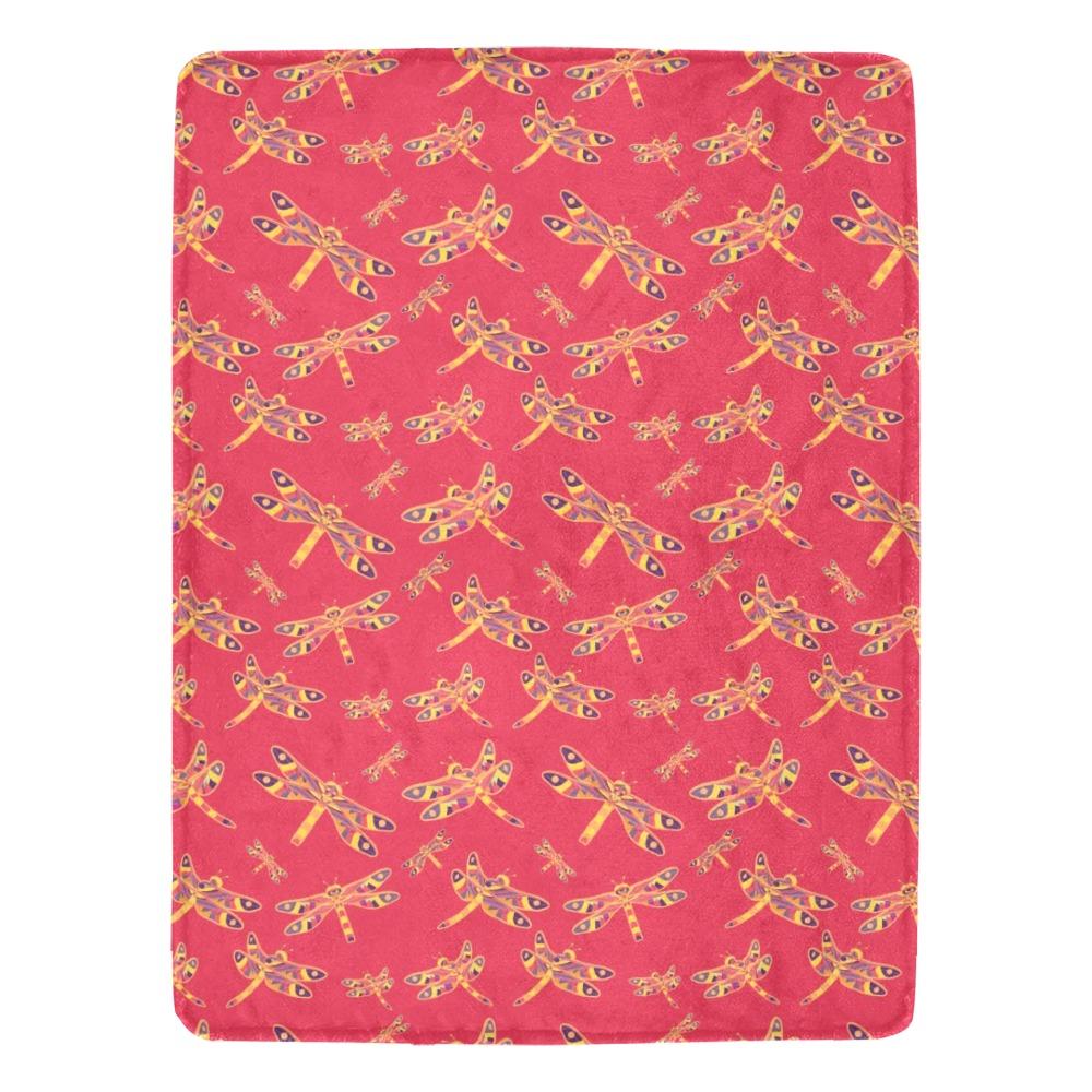 Gathering Rouge Ultra-Soft Micro Fleece Blanket 60"x80" Ultra-Soft Blanket 60''x80'' e-joyer