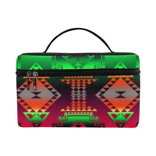 Gathering Sky Cosmetic Bag/Large (Model 1658) Cosmetic Bag e-joyer