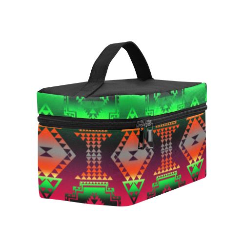 Gathering Sky Cosmetic Bag/Large (Model 1658) Cosmetic Bag e-joyer