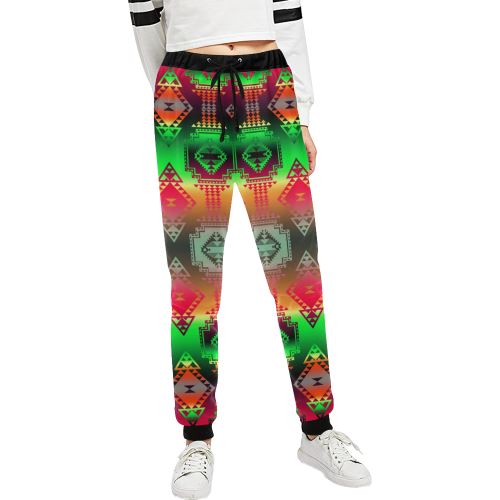 Gathering Sky Women's All Over Print Sweatpants (Model L11) Women's All Over Print Sweatpants (L11) e-joyer