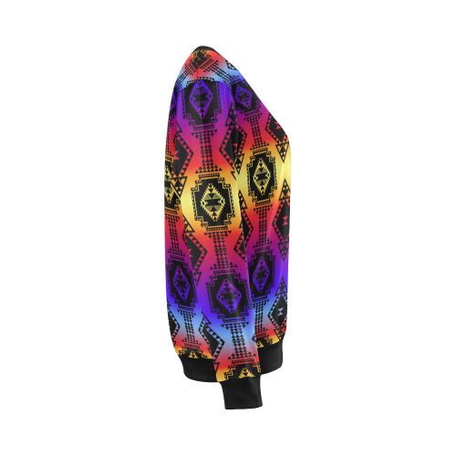 Gathering Sunset All Over Print Crewneck Sweatshirt for Women (Model H18) Crewneck Sweatshirt for Women (H18) e-joyer