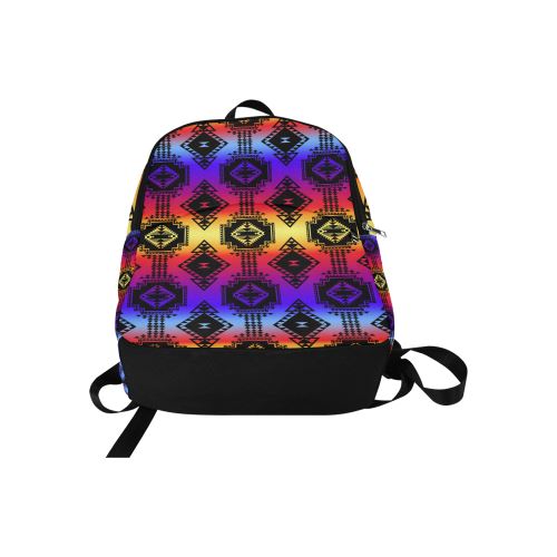 Gathering Sunset Fabric Backpack for Adult (Model 1659) Casual Backpack for Adult (1659) e-joyer