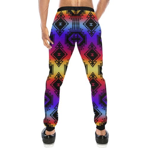 Gathering Sunset Men's All Over Print Sweatpants (Model L11) Men's All Over Print Sweatpants (L11) e-joyer
