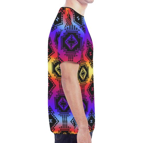 Gathering Sunset New All Over Print T-shirt for Men (Model T45) New All Over Print T-shirt for Men (T45) e-joyer