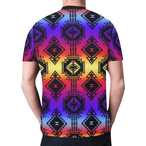 Gathering Sunset New All Over Print T-shirt for Men (Model T45) New All Over Print T-shirt for Men (T45) e-joyer