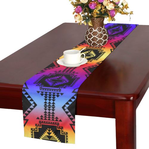 Gathering Sunset Table Runner 16x72 inch Table Runner 16x72 inch e-joyer 