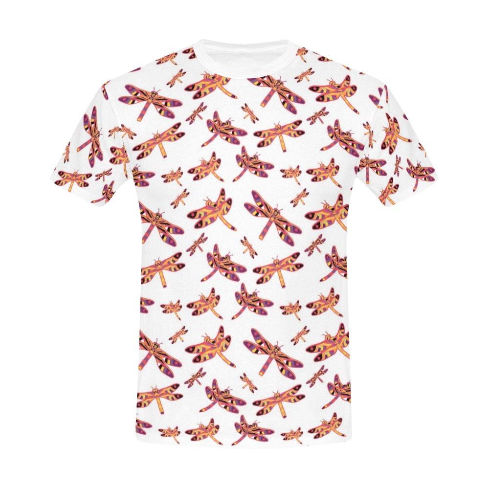 Gathering White All Over Print T-Shirt for Men (USA Size) (Model T40) All Over Print T-Shirt for Men (T40) e-joyer