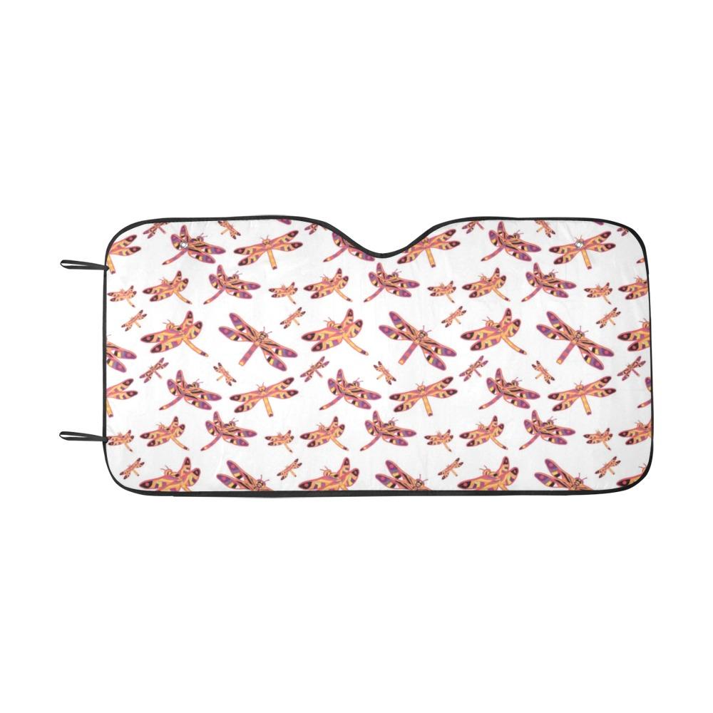 Gathering White Car Sun Shade 55"x30" Car Sun Shade e-joyer