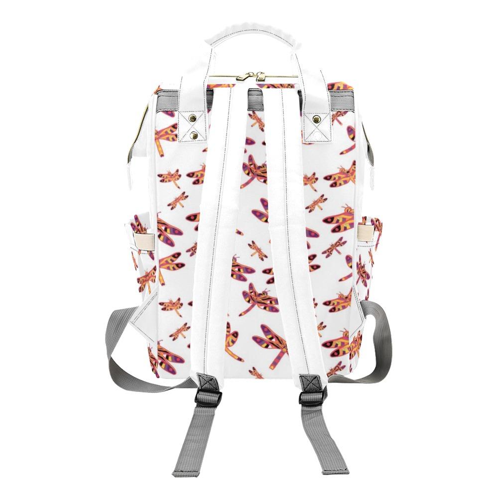 Gathering White Multi-Function Diaper Backpack/Diaper Bag (Model 1688) bag e-joyer