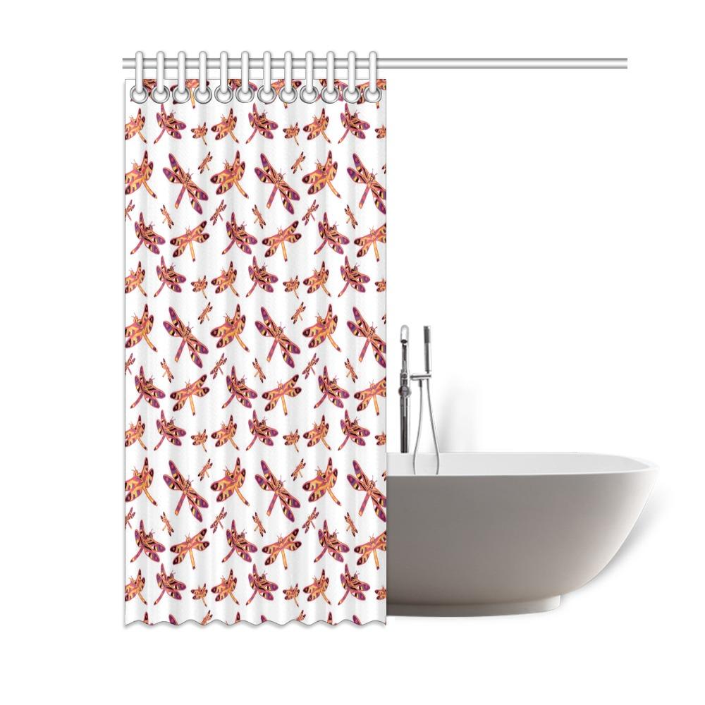 Gathering White Shower Curtain 60"x72" Shower Curtain 60"x72" e-joyer 