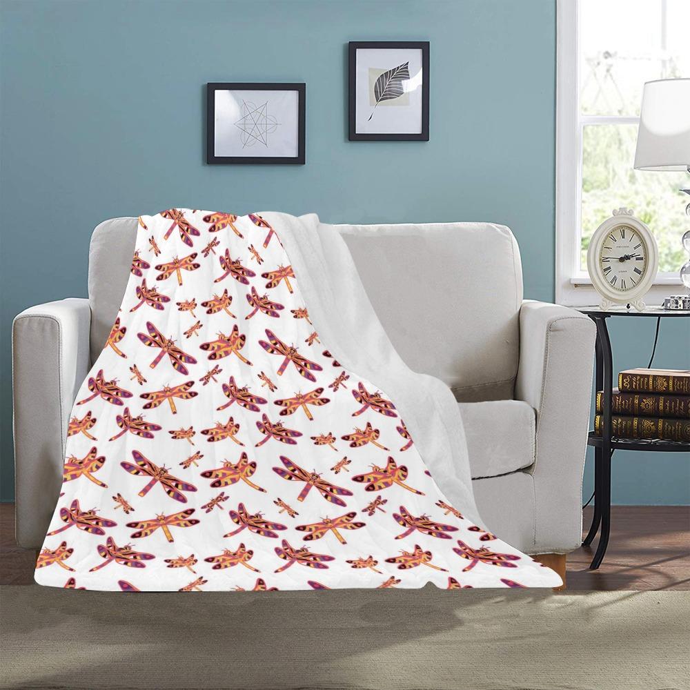 Gathering White Ultra-Soft Micro Fleece Blanket 40"x50" Ultra-Soft Blanket 40''x50'' e-joyer