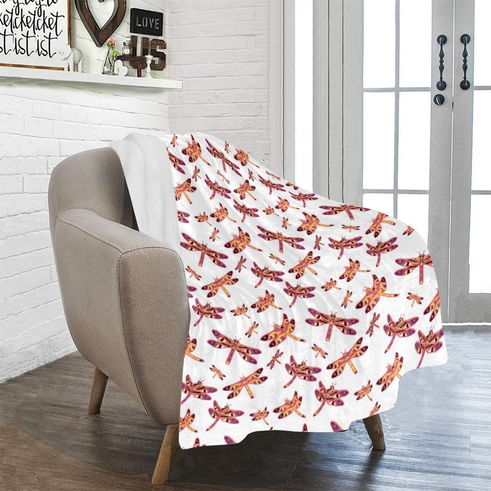 Gathering White Ultra-Soft Micro Fleece Blanket 40"x50" Ultra-Soft Blanket 40''x50'' e-joyer