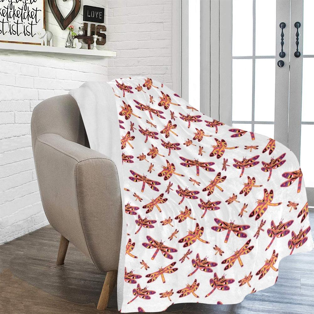 Gathering White Ultra-Soft Micro Fleece Blanket 60"x80" Ultra-Soft Blanket 60''x80'' e-joyer